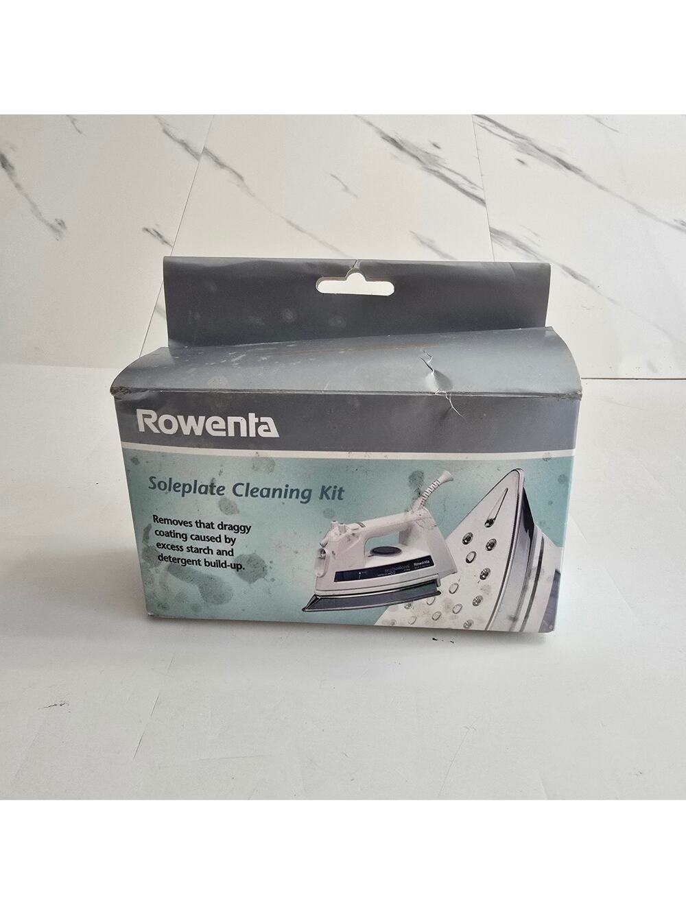 Rowenta Soleplate Cleaning Kit Hot Iron Cleaner NEW in Box